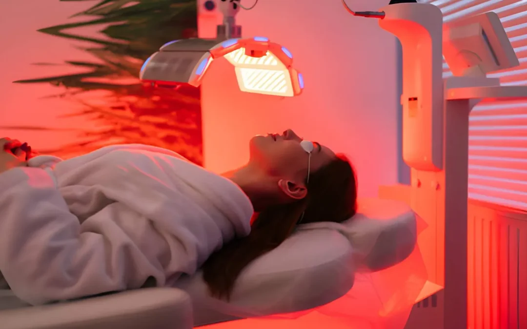 Relaxing LED Facial Treatment in Melbourne CBD