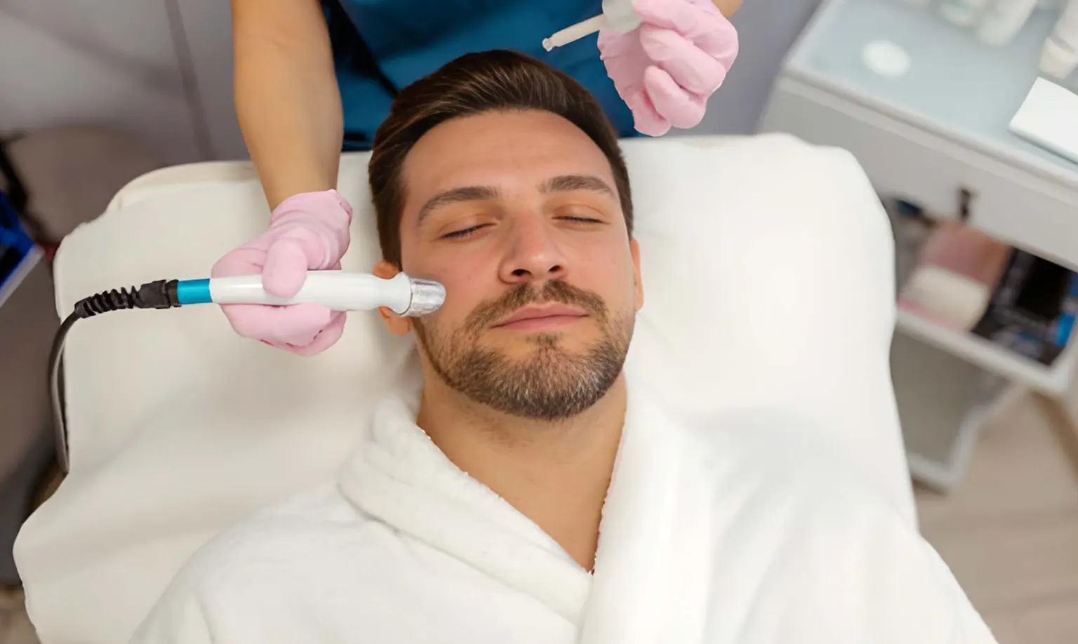 Relaxing Facial for Men Near Melbourne CBD